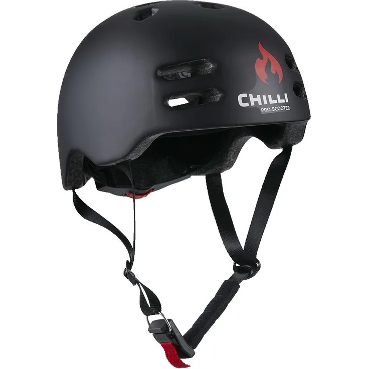 Chilli Stunt Scooter Helm - Schwarz S (53-55cm)