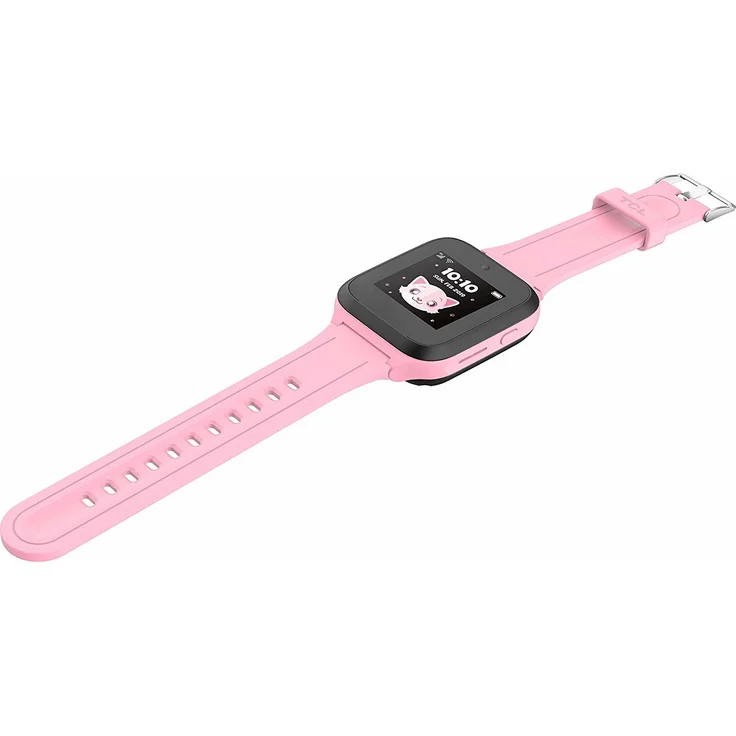 TCL 'Movetime Family Watch MT40' Kinder-Smartwatch, 1,3-Zoll-Display (3,3 cm), inkl. GPS-Sensor, Schrittzähler, Sprachnachrichten, Telefon & Videotelefonfunktion, Ortung, SOS Funktion, pink – Bild 7