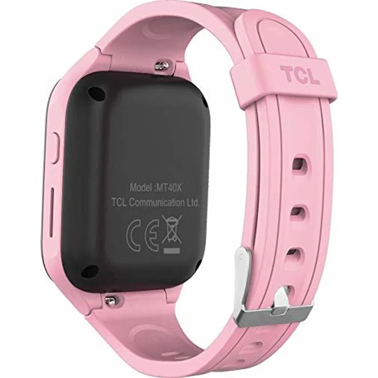 TCL 'Movetime Family Watch MT40' Kinder-Smartwatch, 1,3-Zoll-Display (3,3 cm), inkl. GPS-Sensor, Schrittzähler, Sprachnachrichten, Telefon & Videotelefonfunktion, Ortung, SOS Funktion, pink – Bild 5