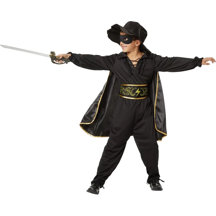 Jungenkostüm Zorro - 152 (11-12 Jahre)