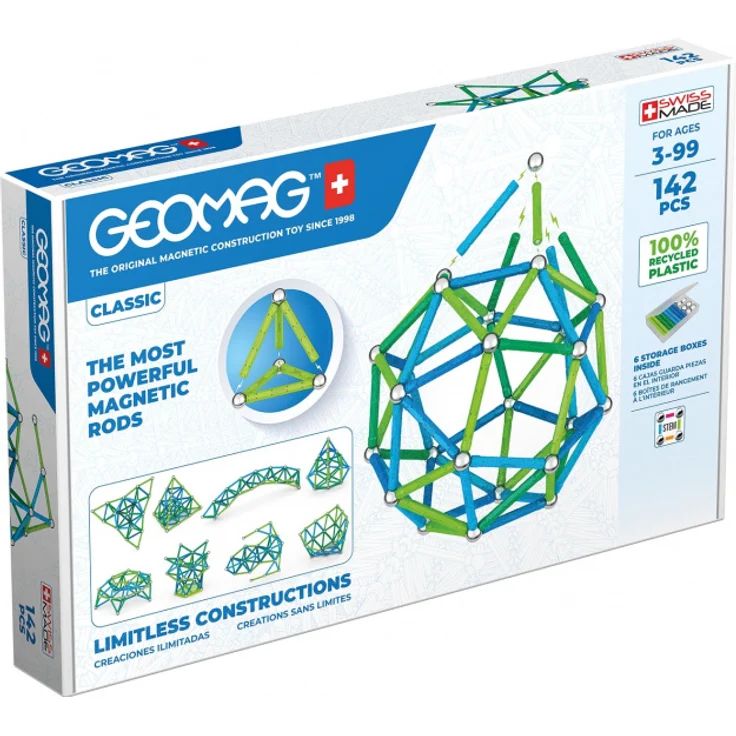 Geomag Classic GM274 Neodymium magnet toy 3 Jahr(e) Mehrfarbig – Bild 2