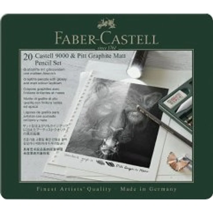 Set Pitt Graphite Matt & Castell 9000 - Preisvergleich – Bild 1