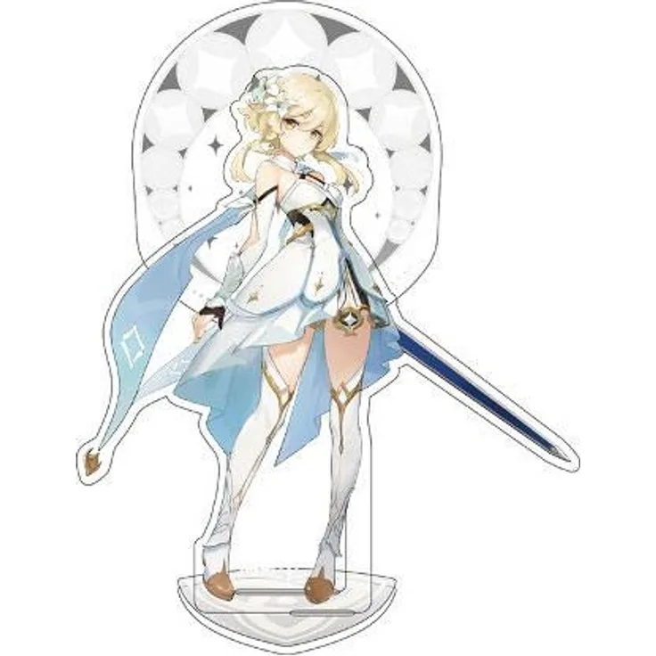 Genshin Impact Traveler Theme Series Character Acryl Figur Traveler Lumine 14 cm