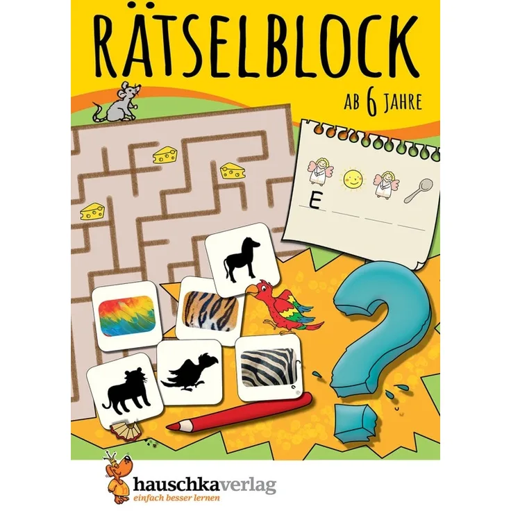 Agnes Spiecker: Rätselblock ab 6 Jahre, Band 1, A5-Block