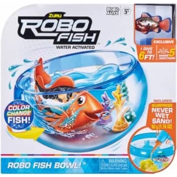 Robo Alive - Robo Fish Aquarium - 1x Stück, zufällige Auswahl