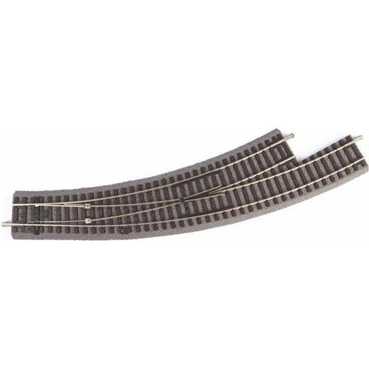 Piko 55427 H0 A-Gleis Bogenweiche links BWL-R3 mit Bettung