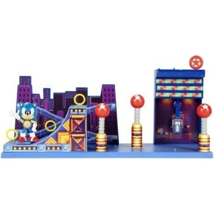 Jakks Sonic - 6. 3cm Studiopolis Zone Playset – Bild 1
