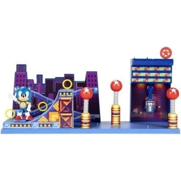 Jakks Sonic - 6. 3cm Studiopolis Zone Playset