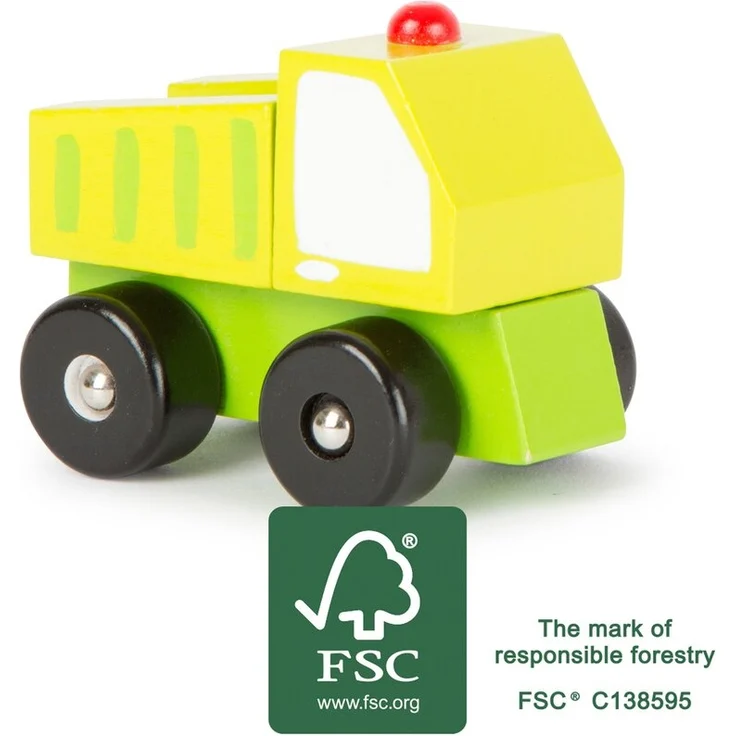 Lkw Gelb/Grün 8 X 5 Cm – Bild 2