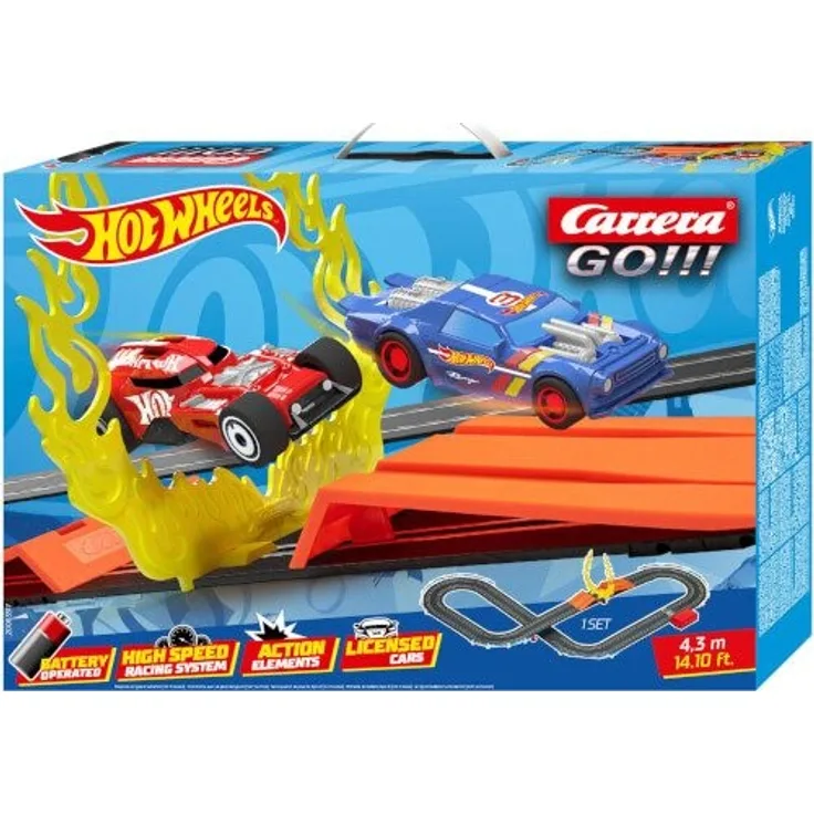 CARRERA GO!!! Hot Wheels (Battery Set)