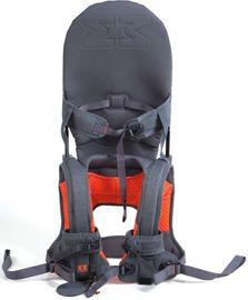 MiniMeis Schultertrage G4 grau/orange