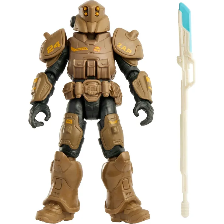 Buzz Lightyear HJK09 - Disney und Pixar Lightyear ZAP-Kommandant Marquam Aktionsfigur, authentischer Maßstab mit ca. 13 cm mit 12 beweglichen Gelenken, Sammelfigur zum Film, Spielzeug ab 4 Jahren