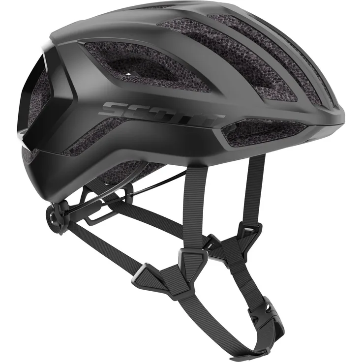 Scott Centric Plus Helmet Stealth Black, Größe L - Fahrradhelm, Farbe Schwarz