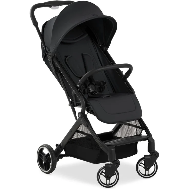 Hauck 'Travel N Care Plus' Reisebuggy, UV-Schutz 50+, bis 25 kg belastbar (22 kg Kind + 3 kg Korb), faltbar, Black – Bild 1