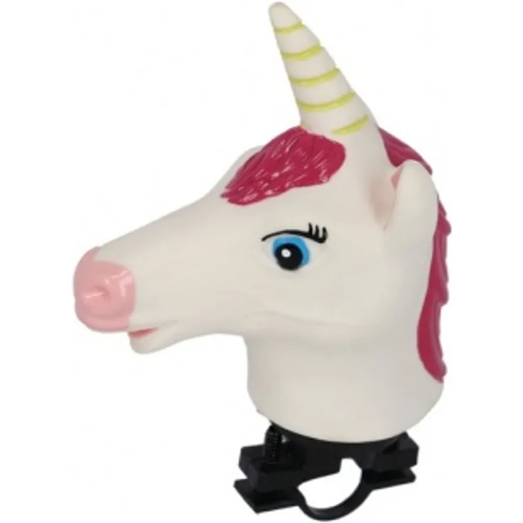 XLC Kinderhupe Einhorn für Lenkerbefestigung