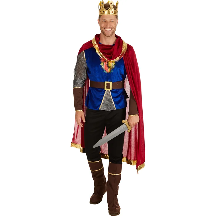 Herrenkostüm König - XXL