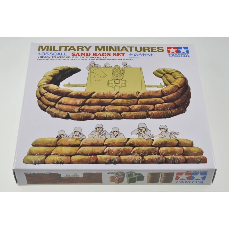 Tamiya Sand Bag Set 1:35 (300035025) – Bild 2