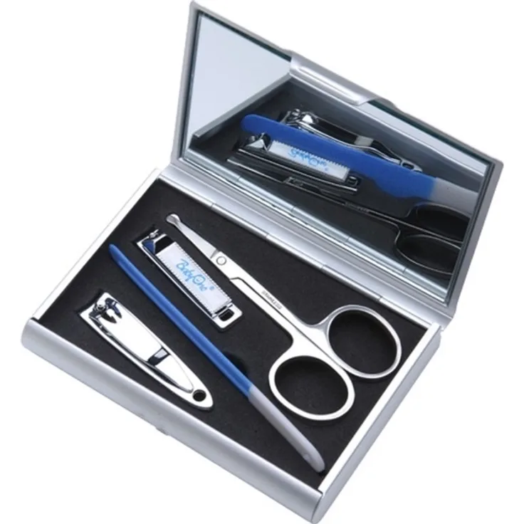 Babyono 064 Kit for nail care with a mirror (ON0229)
