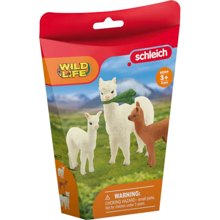 Schleich Wild Life 42544 'Alpakafamilie'