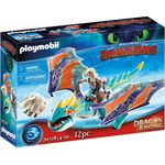 PLAYMOBIL Dragons 70728 'Dragon Racing: Astrid und Sturmpfeil', 12 Teile, ab 4 Jahren