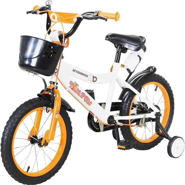Actionbikes Kinderfahrrad Timson 16 Zoll Kinderrad Stützräder Fahrrad Kinder – Bild 2