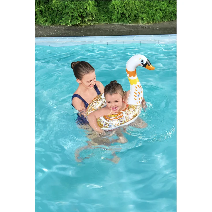 Bestway® Glitzernder Schwimmring mit Tierkopf, sortiert, 1x Stück, zufällige Auswahl – Bild 11
