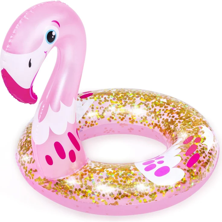 Bestway® Glitzernder Schwimmring mit Tierkopf, sortiert, 1x Stück, zufällige Auswahl – Bild 5