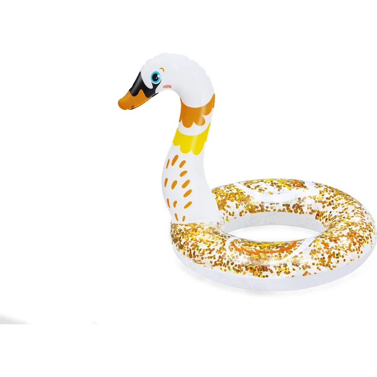Bestway® Glitzernder Schwimmring mit Tierkopf, sortiert, 1x Stück, zufällige Auswahl – Bild 3