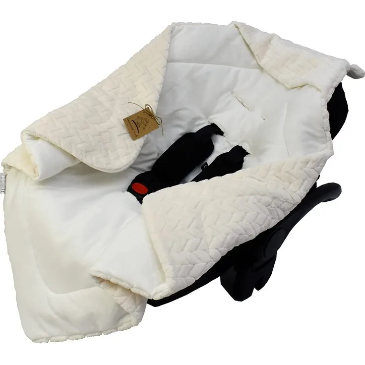 Universelle, weiche Einschlagdecke mit Kapuze für Neugeborene und für Jungen und Mädchen bis ca. 9 Monate. Eignet Sich für Kinderwagen, Babyschale, Kindersitz oder Babybett! Ganzjährig nutzbar.