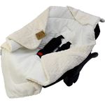 Universelle, weiche Einschlagdecke mit Kapuze für Neugeborene und für Jungen und Mädchen bis ca. 9 Monate. Eignet Sich für Kinderwagen, Babyschale, Kindersitz oder Babybett! Ganzjährig nutzbar.