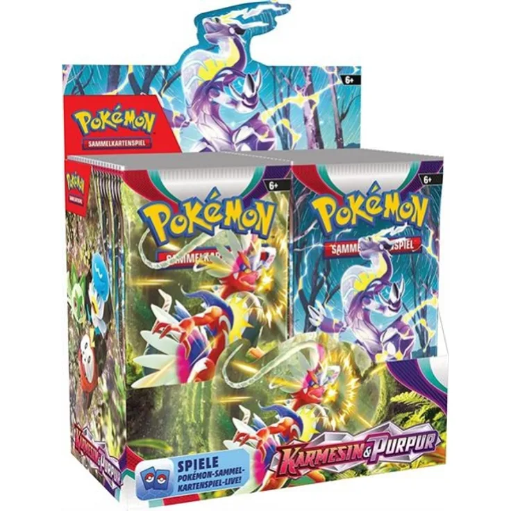 Pokémon Karmesin & Purpur Booster Display (36 Booster) - DE