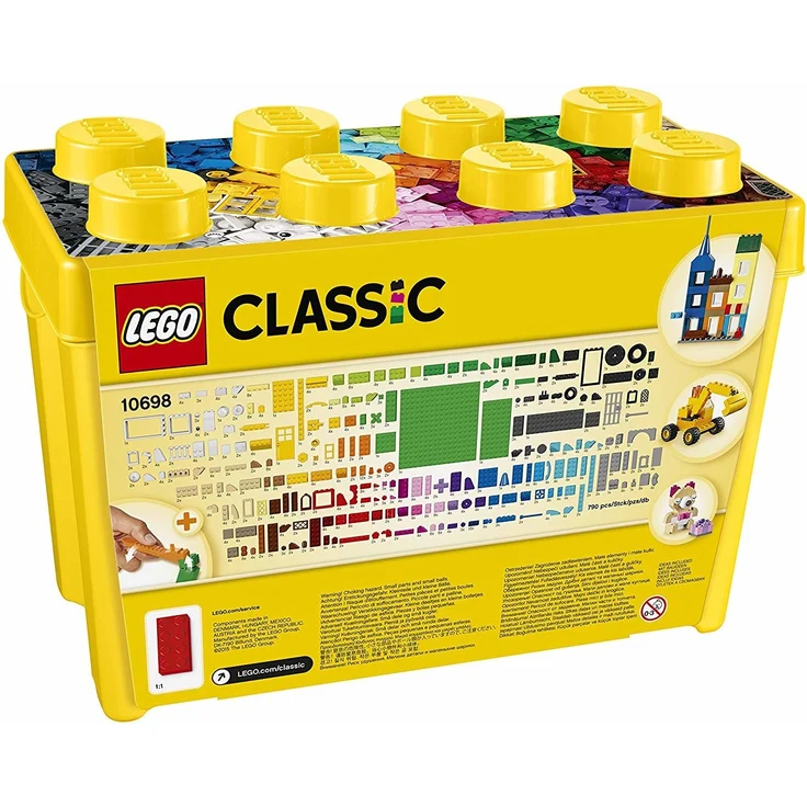 LEGO Classic 10698 'Große Bausteine-Box', 790 Teile, ab 4 Jahren – Bild 3