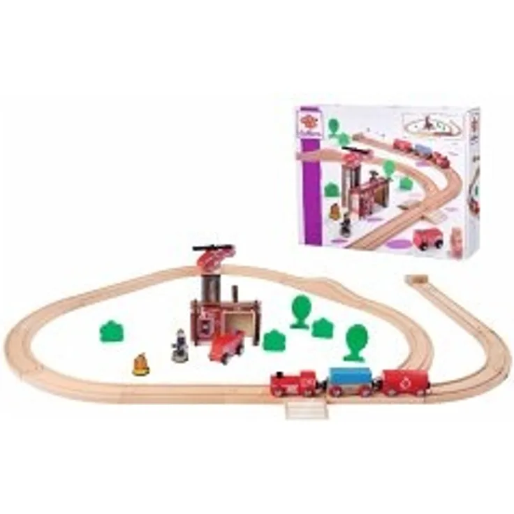 Eichhorn, Bahn, Set Feuerwehr, 33-tlg. - Preisvergleich