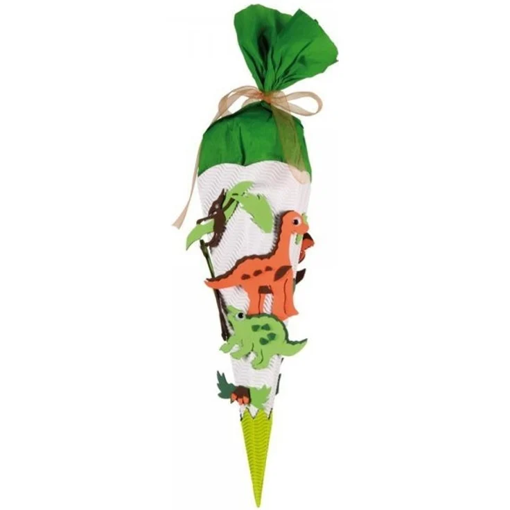 Roth Schultüte - 68cm Eckig Dino-Bastelset Schultüte
