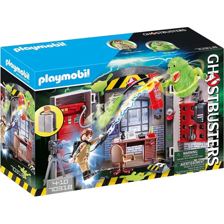 PLAYMOBIL Ghostbusters 70318 'Spielbox', 67 Teile, ab 4 Jahren