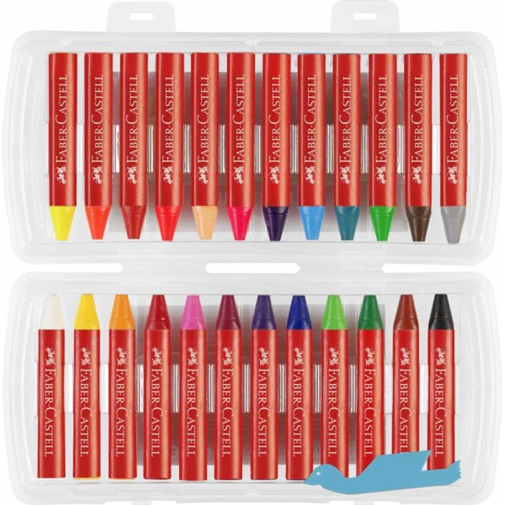 Faber Castell Jumbo Wax Crayons 24 pcs – Bild 3