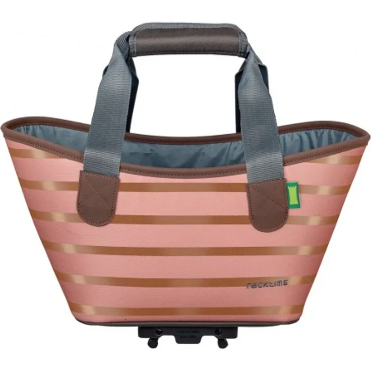 Racktime Einkaufskorb Einkaufstasche Agnetha 2. 0 rosegold B 34 x H 25,5 x T 37cm