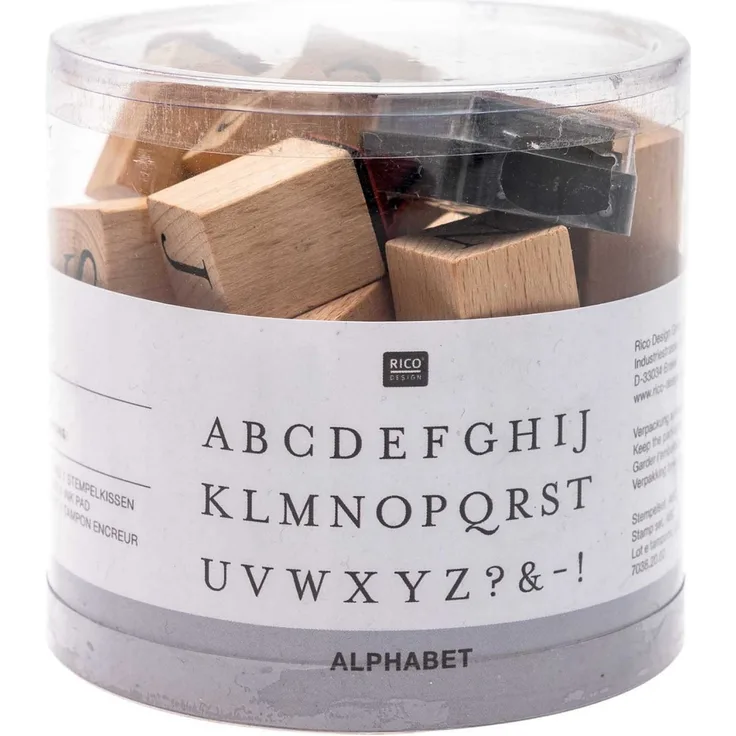 Stempelset ABC