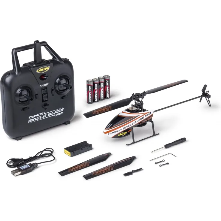 Tyrann Single Blade 320 2. 4G 100%RTF orange
