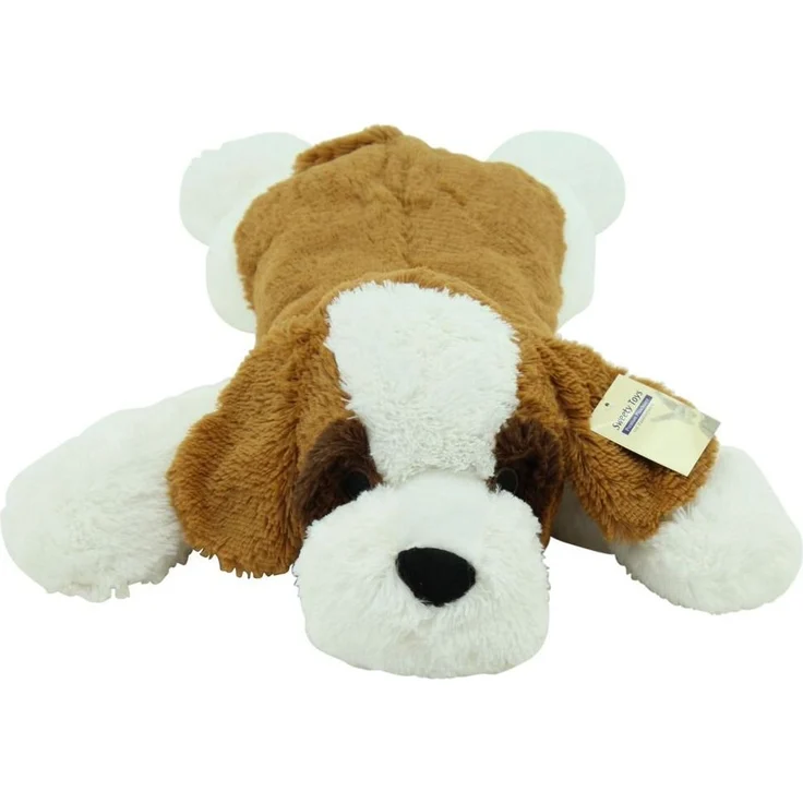 Sweety Toys 5529 XXL Riesen Bernhardiner liegend Plüschhund ca. 80 cm – Bild 1