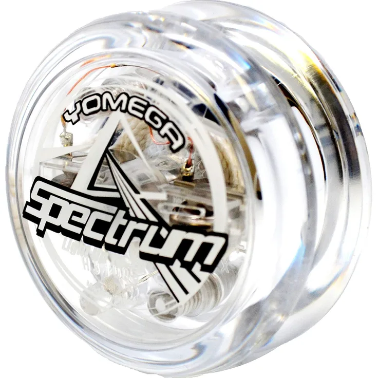 Yomega Spectrum beleuchtet den Fireball-Transaxle YoYo mit LED-Leuchten für mittlere, fortgeschrittene und Profi Level Seitentrickspiele + zusätzliche 2 Seiten