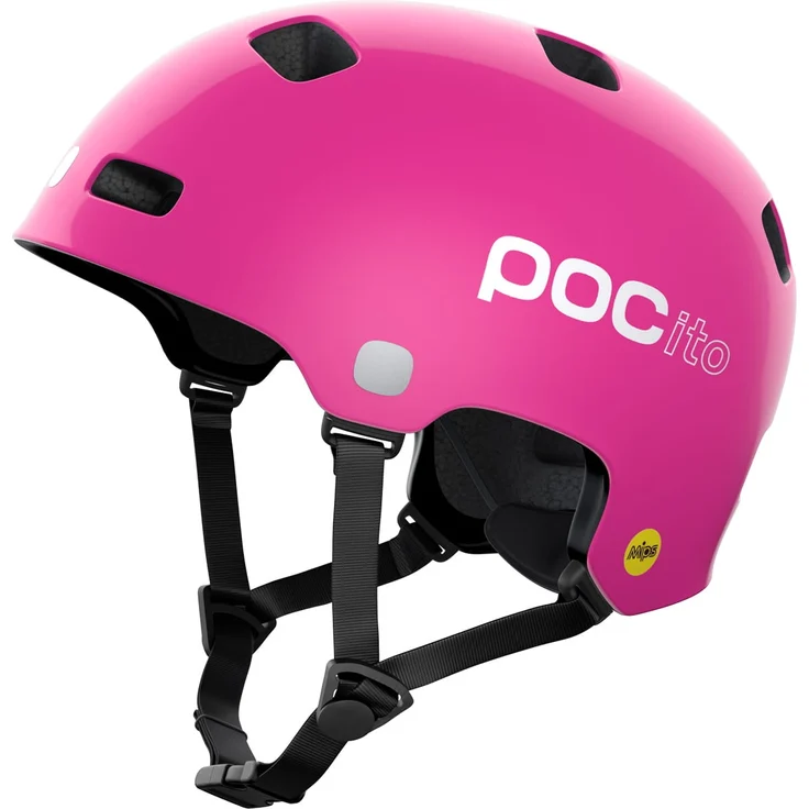 POC POCito Crane MIPS Kids Helm - Fluorescent Pink 55 - 58 cm – Bild 1