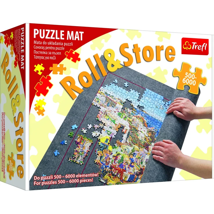 Trefl 61440 Puzzlematte, Matte mit starkem Klettverschluss, 500-6000 Teile