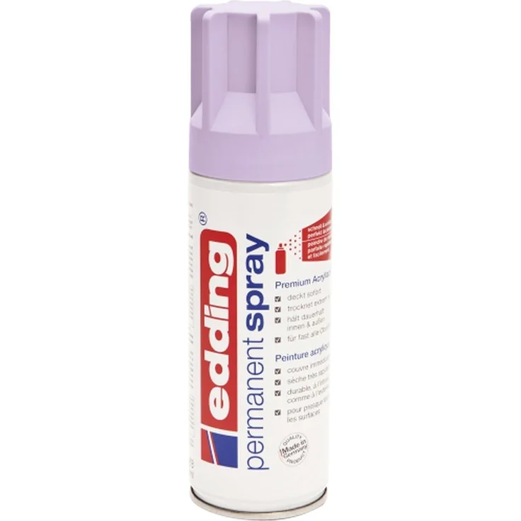EDDING Permanent Spray 5200 light lavendel 200ml – Bild 1