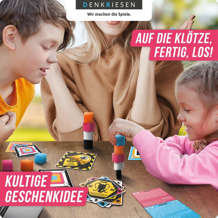 RANKLOTZEN - „Auf die Klötze, fertig, los!“ - 6 Spieler Edition – Bild 5