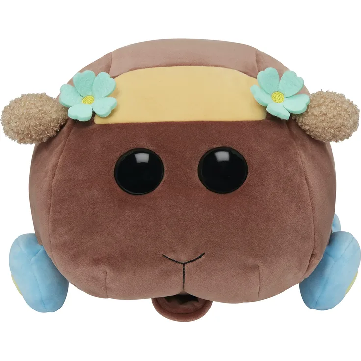 MGA Entertainment 585619EUC Pui Molcar Mittelgroßes Plüschtier-CHOCO-28cm großes, Flauschiges Stofftier-Für Sammler, Jungen und Mädchen ab 3 Jahren