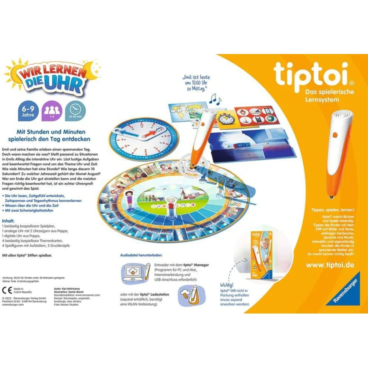 Ravensburger - tiptoi® Wir lernen die Uhr – Bild 2