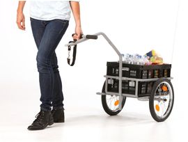 Fischer Fahrrad-Lastenanhänger Profi Plus III