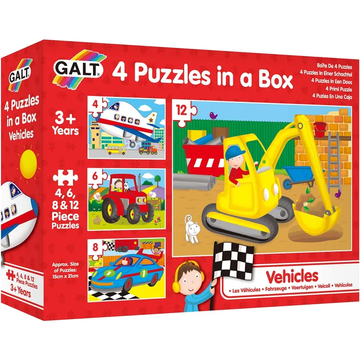Galt Toys 1004009 Kinderpuzzle, Multi