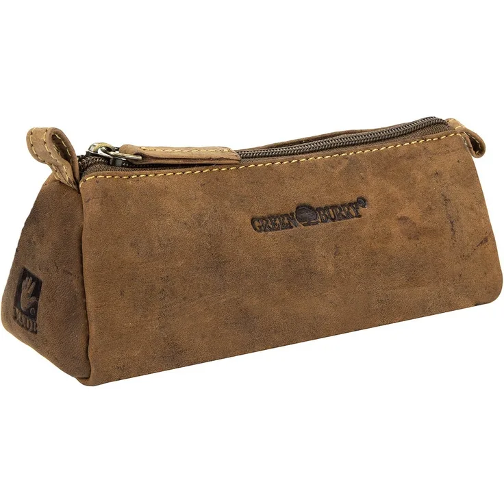 Greenburry Vintage Leder Mäppchen Schlampermäppchen 1789B-25
